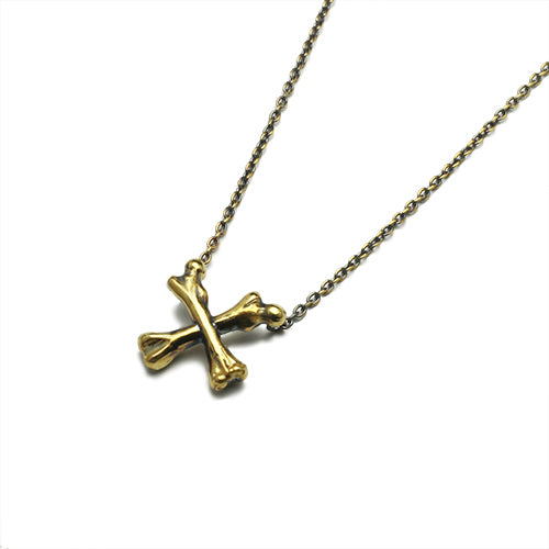 加勒比海盜：死無對證 十字骨項鍊 - 金色