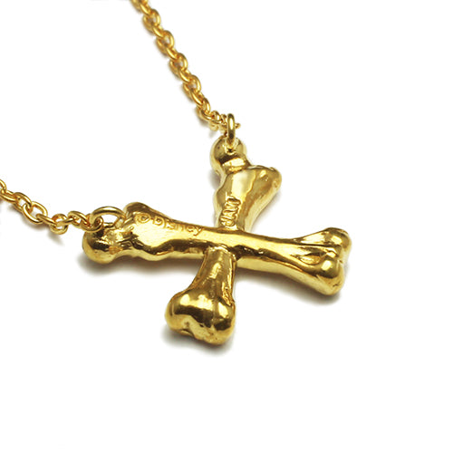 加勒比海盗：死无对证 十字骨项链 - 18K黄金