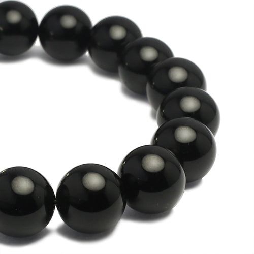 Pirates of the Caribbean: Dead Men Tell No Tales Skull Bracelet in Onyx - Silver