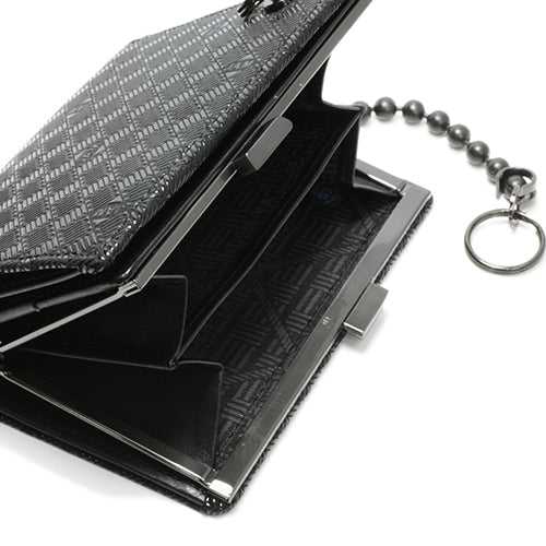 Inden - Indenya 对折钱包/翻盖钱包 消声室图案/中号钱包