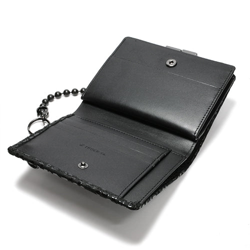 Inden - Indenya 雙折皮夾/拍手皮夾 豹紋/中型皮夾