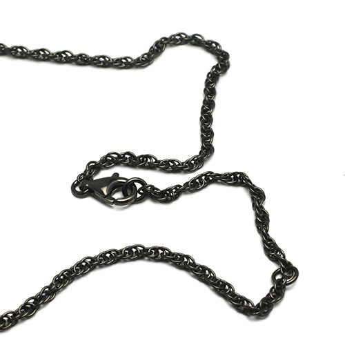 Pirates of the Caribbean: World's End Rope Necklace, Medium - Black