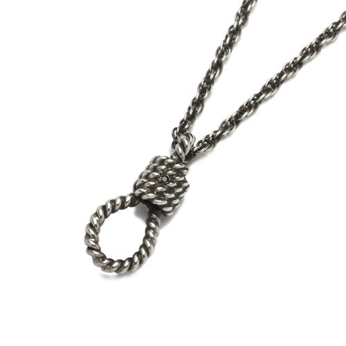 Pirates of the Caribbean: World's End Rope Necklace, Medium - Silver