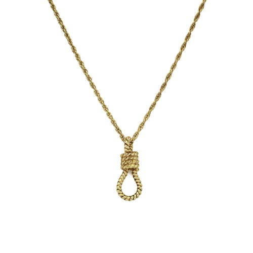 Pirates of the Caribbean: World's End Rope Necklace, Small - Gold