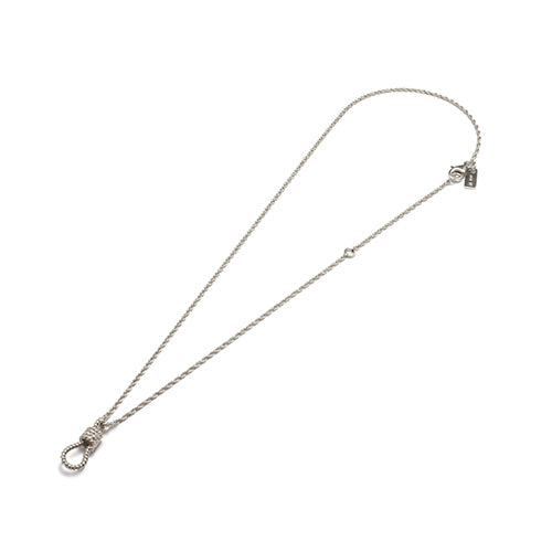 加勒比海盜：世界的盡頭 繩索項鍊，小號 - 銀色