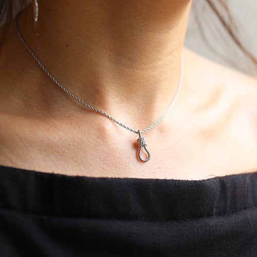 Pirates of the Caribbean: World's End Rope Necklace, Small - Silver