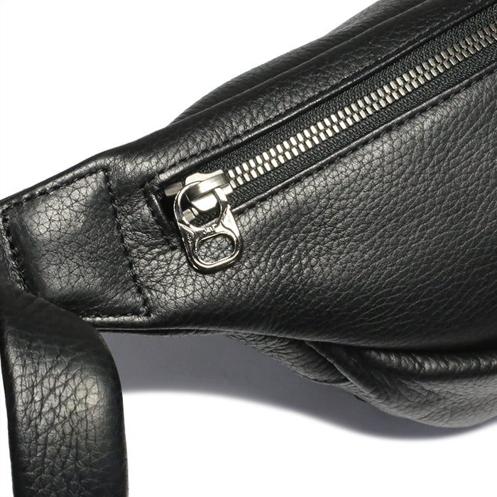 ENDURE Leather Body Bag Shoulder Bag S - Black