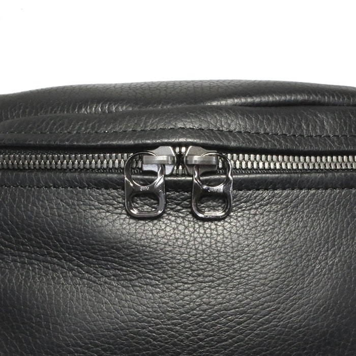 ENDURE Leather Body Bag Shoulder Bag S - Black