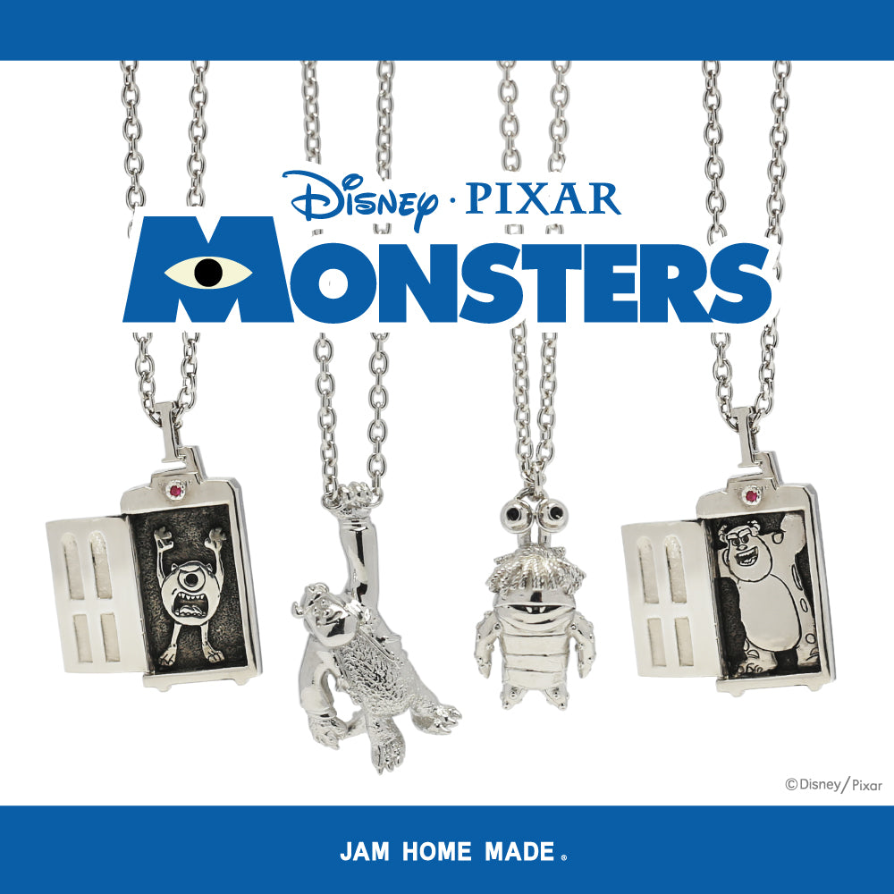 Monsters, Inc. University Sulley Necklace - Silver