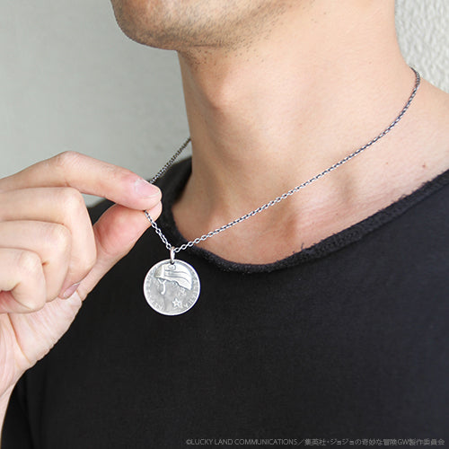 JoJo's Bizarre Adventure: Golden Wind Coin Necklace (Giorno Giovanna)