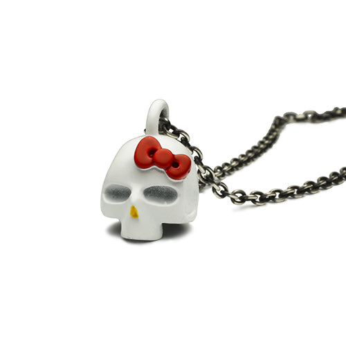 Hello Kitty Skull Face Necklace - Full Color