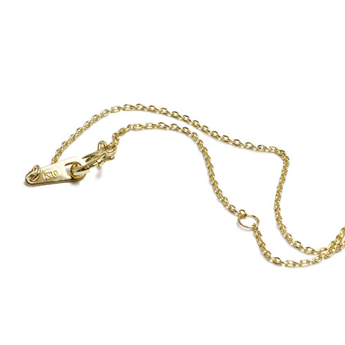 Hello Kitty Ribbon Necklace - 10K Yellow Gold