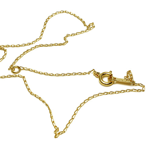 Hello Kitty Face Necklace - Yellow Gold