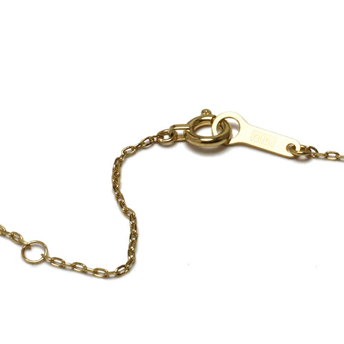 Hello Kitty Horseshoe Necklace - 10K Yellow Gold