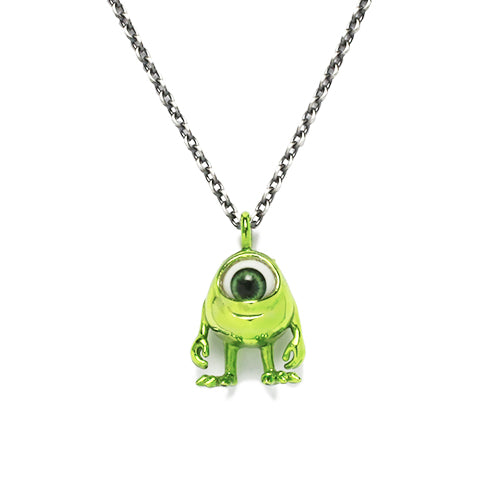 Monsters, Inc. University Mike Necklace - Green