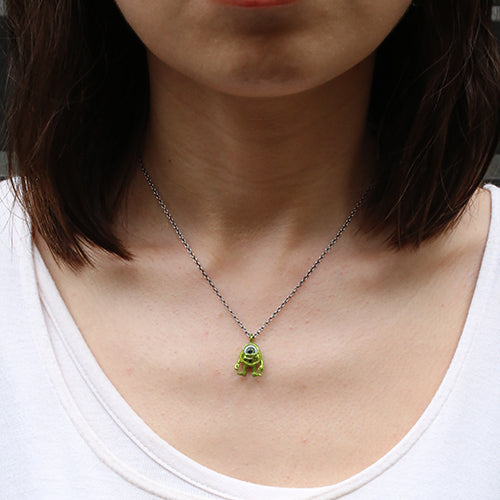 怪獸公司大學麥克項鍊 - 綠色