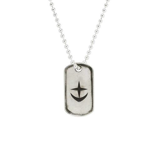 Mobile Suit Gundam Dog Tag Necklace E.F.S.F. - Earth Federation Space Force