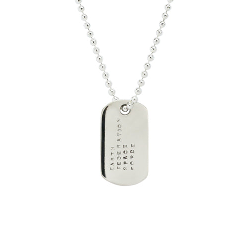 Mobile Suit Gundam Dog Tag Necklace E.F.S.F. - Earth Federation Space Force