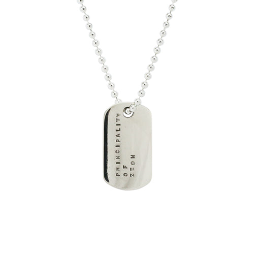 Mobile Suit Gundam Dog Tag Necklace -ZEON FORCES - Zeon Army