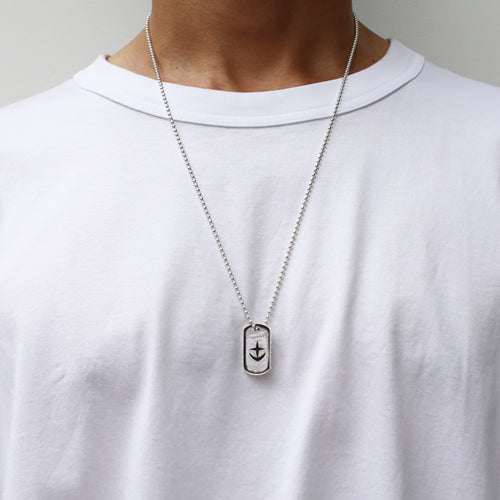 Mobile Suit Gundam Dog Tag Necklace E.F.S.F. - Earth Federation Space Force