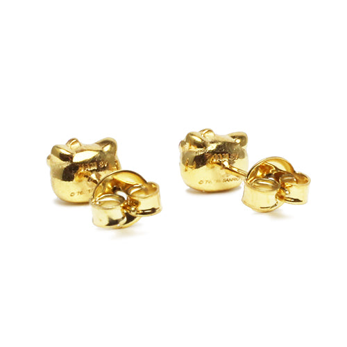 Hello Kitty Face Piercings - Gold