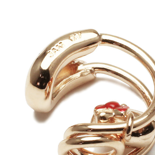 Hello Kitty Safety Pin Ear Cuff - Pink Gold