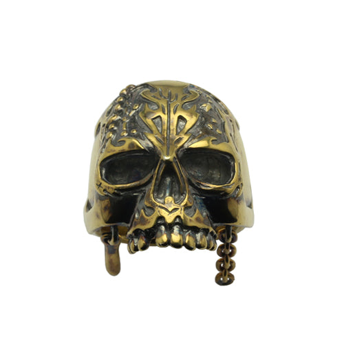 Pirates of the Caribbean: Dead Men Tell No Tales Skull Ring - Gold