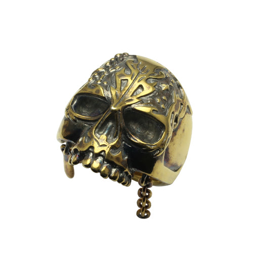 Pirates of the Caribbean: Dead Men Tell No Tales Skull Ring - Gold