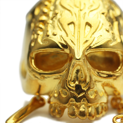 加勒比海盜：死無對證骷髏戒指 - 18K黃金