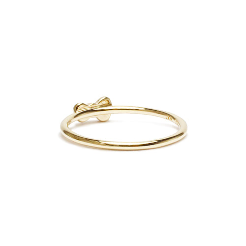 Hello Kitty Ribbon Ring - 10K Yellow Gold