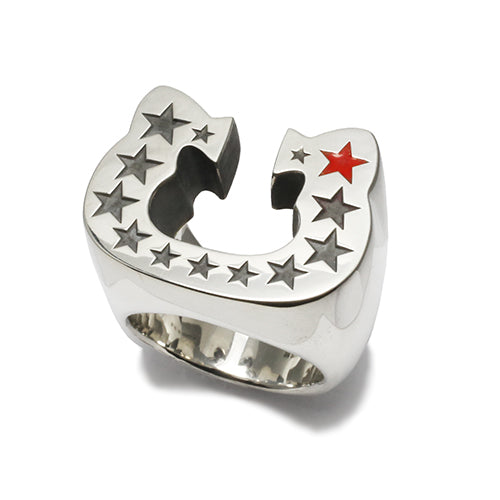 Hello Kitty Horseshoe Ring