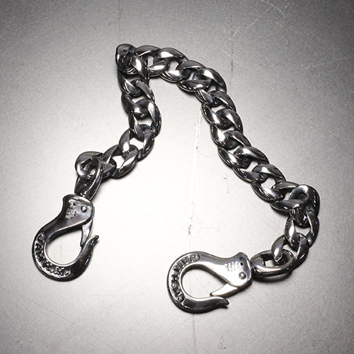 Classic Cuban Link Wallet Chain - Silver 925-