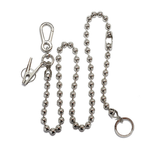 Anarchy Clothespin Wallet Chain L - Ball Chain