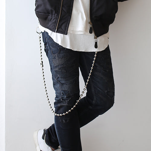 Anarchy Clothespin Wallet Chain L - Ball Chain